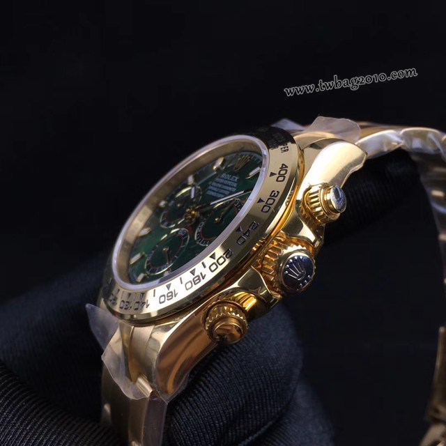 勞力士複刻手錶 灰白金迪 玫瑰金迪 黃金迪 熊貓迪 綠金迪 Rolex迪通拿新品男士腕表  gjs1723
